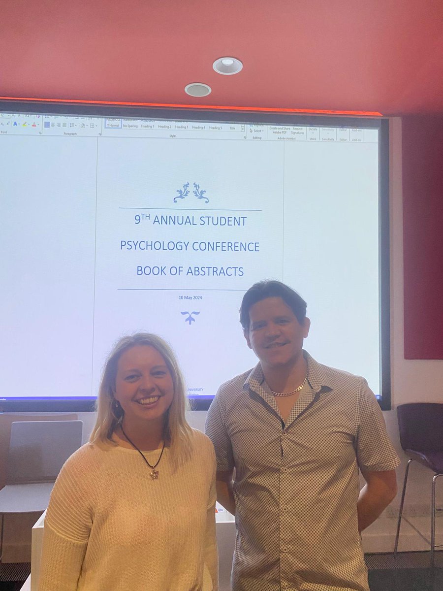 Super impressed and proud of these two presenting their final year projects today in front of academics and grad students. They were both a pleasure to supervise  #ResearchReady #WARP