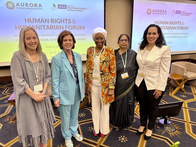 All children have a right to education. These women are making that right a reality. Thank you 2016 <a href="/auroraprize_/">Aurora Humanitarian Initiative</a>  Laureate Marguerite Barankitse <a href="/Maison_Shalom/">Maison Shalom International</a>, Dame Louise Richardson, <a href="/ShanthaSinha1/">Shantha Sinha</a> and <a href="/wendykopp/">Wendy Kopp</a>! #RightToEducation #HumanRights <a href="/PromiseInstUCLA/">UCLA Law's The Promise Institute for Human Rights</a> <a href="/UCLA_Law/">UCLA School of Law</a>