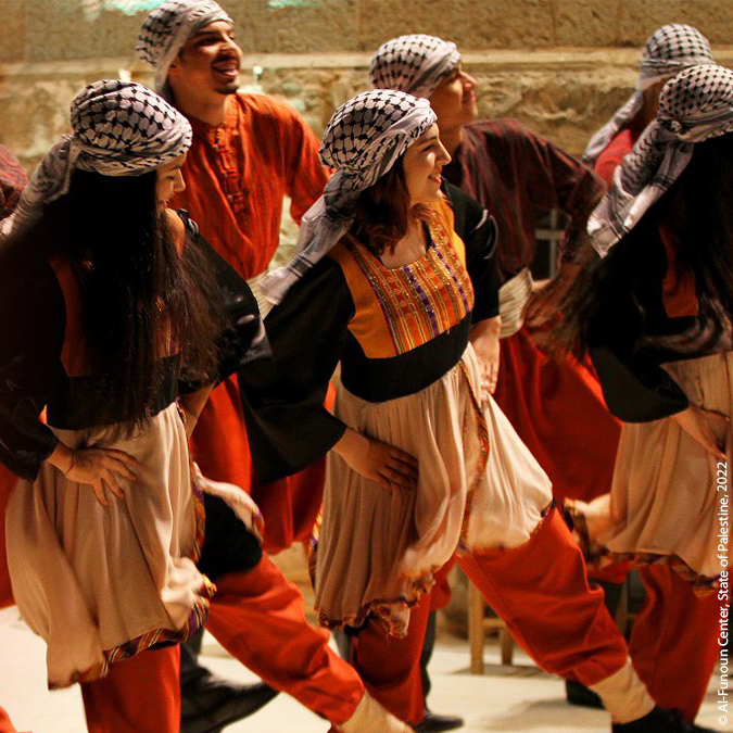一点历史：2011年10月31日，#巴勒斯坦 成为UNESCO正式会员国。 我们建设和平、共享人类价值的历史➡️unesco.org/zh/history 图为教科文组织 #非遗 名录中的“巴勒斯坦传统舞蹈狄布开舞”