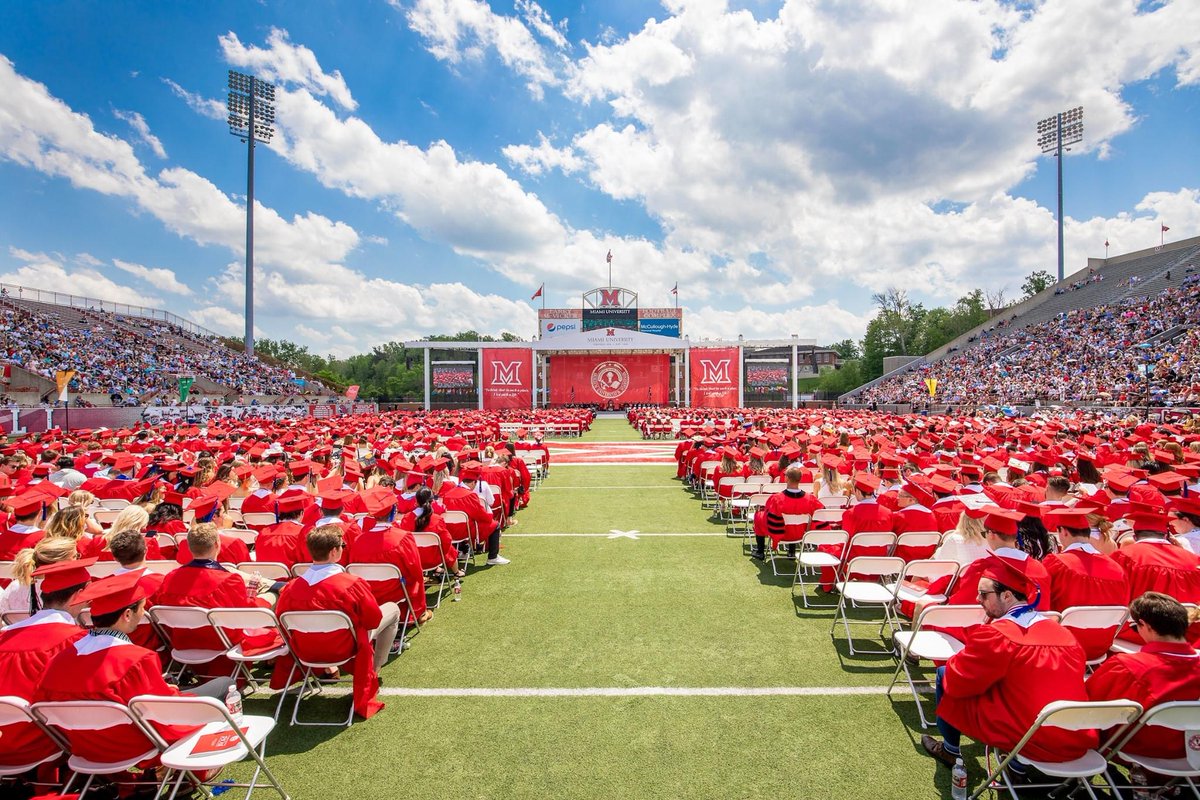 T-minus 8 DAYS until the 185th Spring Commencement. #LoveAndHonor #MiamiOHGrad #MiamiOH