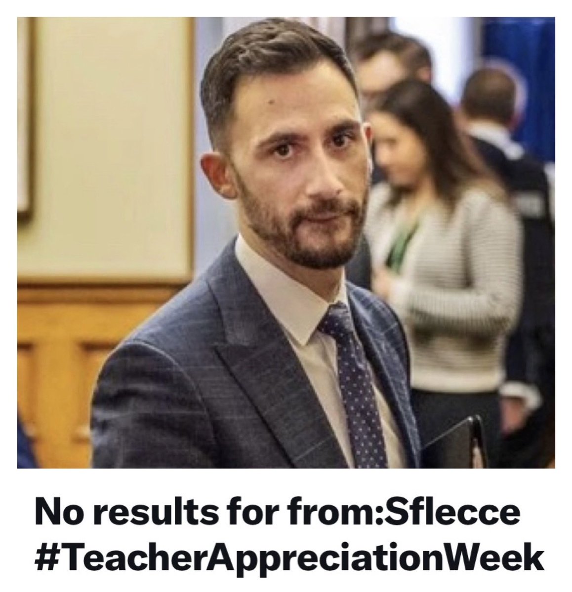 No one has more disdain for the people they’re meant to serve, support and represent than Stephen Lecce. Since you won’t hear it from him, Happy #TeacherAppreciationWeek, #OntEd. Thanks for all you do to make things work in a system being dismantled before our very eyes.