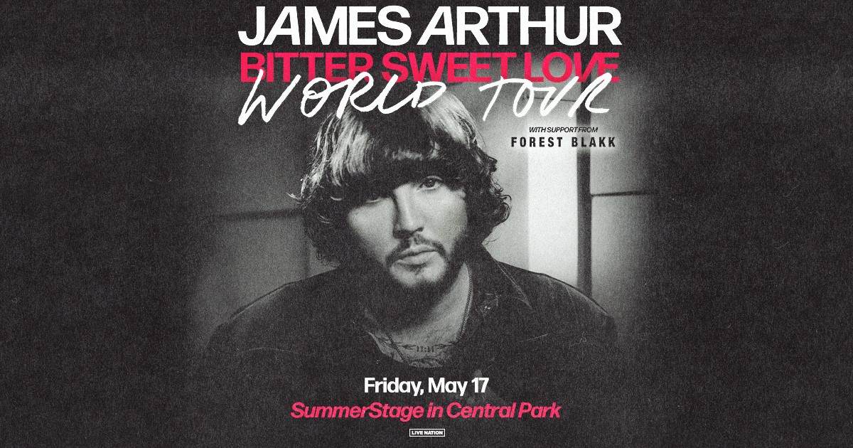 The countdown to our first show of the season continues! We can’t wait to see everyone next week, and if you’re looking for tickets to see @JamesArthur23, we hear there are some tickets available at cityparksfoundation.org/events/james-a…