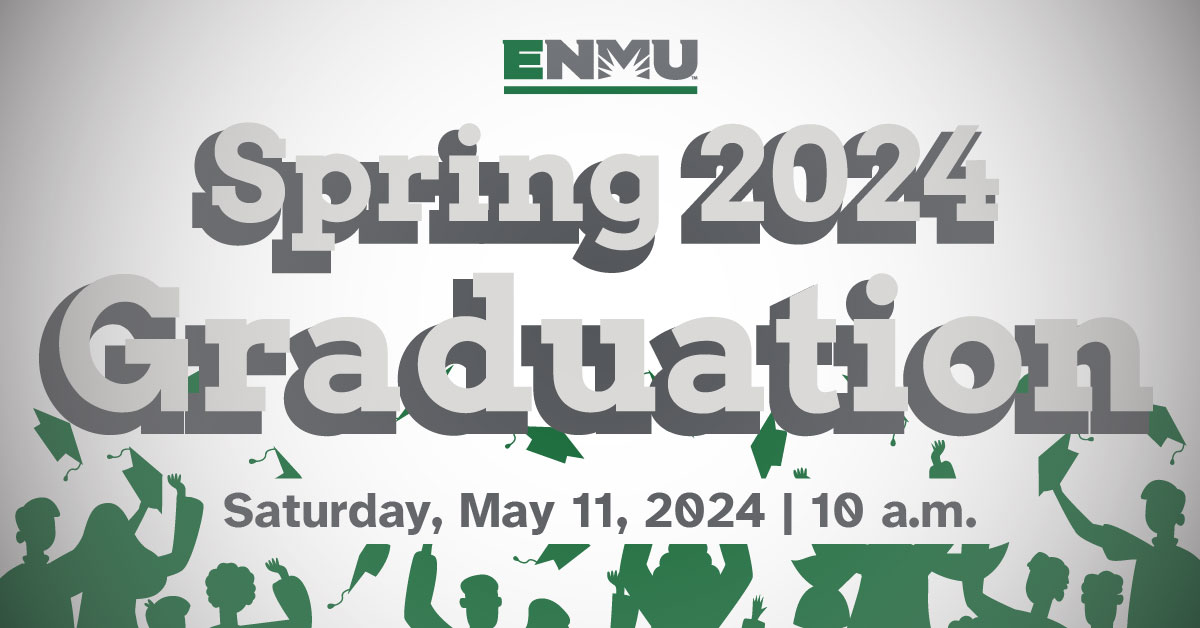 🎓🌟 Get ready to celebrate success! 🌟🎓 🎉 Join us TOMORROW, May 11th, at 10 AM for the 2024 ENMU Spring Commencement! 🎓✨ 👨‍🎓👩‍🎓 Graduates, it's YOUR time to shine! Walk that stage with pride and accomplishment! 👏