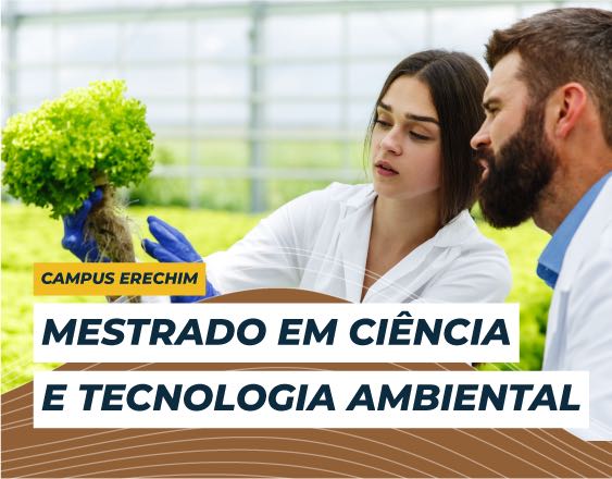 rodadecuia's tweet photo. Estão abertas as inscrições para o processo seletivo do Mestrado em Ciência e Tecnologia Ambiental, ofertado pela UFFS no Campus Erechim. São disponibilizadas até 13 vagas para ingresso no segundo semestre de 2024. #CURSODEMESTRADO
https://t.co/ogBj6JEcpB https://t.co/7qLU76oifV