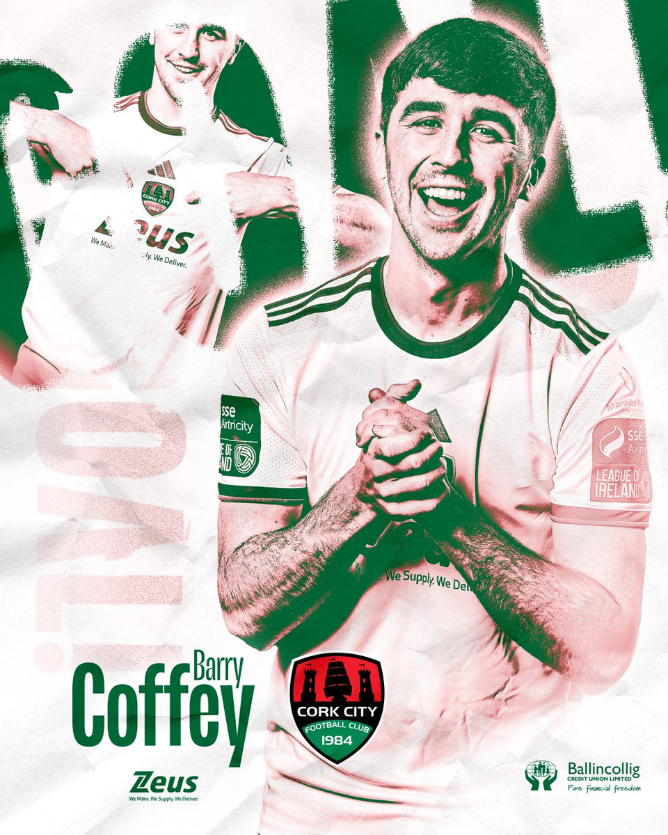 CHEST, VOLLEY, BACK OF THE NET 🤩 Take a bow, Barry Coffey! 🤌🏼 🟣 0-2 ⚪️ #CCFC84 || #LOI