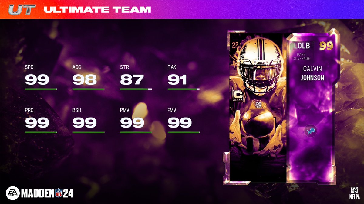 EASPORTS_MUT's tweet photo. 🎟️ @calvinjohnsonjr (LOLB)
🎟️ @PatrickWillis52 (MLB)
🎟️ @40MikeAlstott (FB)
🎟️ @_DaltonKincaid (TE)

#MUTGoldenTicket Release II drops tomorrow https://t.co/sugLVOvJXT