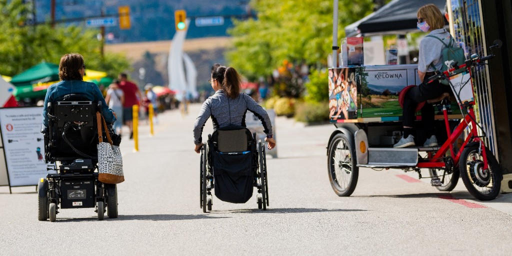 We're committed to ensuring that services & facilities are accessible to all residents. 👉 Learn about how we support accessibility in our community including info about our Advisory Committee & our ongoing work on a City of Kelowna Accessibility Plan at kelowna.ca/accessibility.
