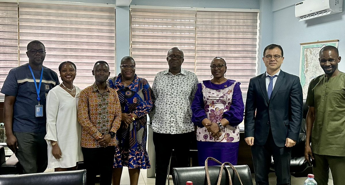 By harnessing our collective strengths, we can unlock the full potential of Africa's startups to drive growth & innovation across the🌎. Thank you Paul Siameh, Ag. Chief Dir @mofaghana1 for the warm reception & great insights shared to help build #timbuktoo's #agritech hub in🇬🇭.