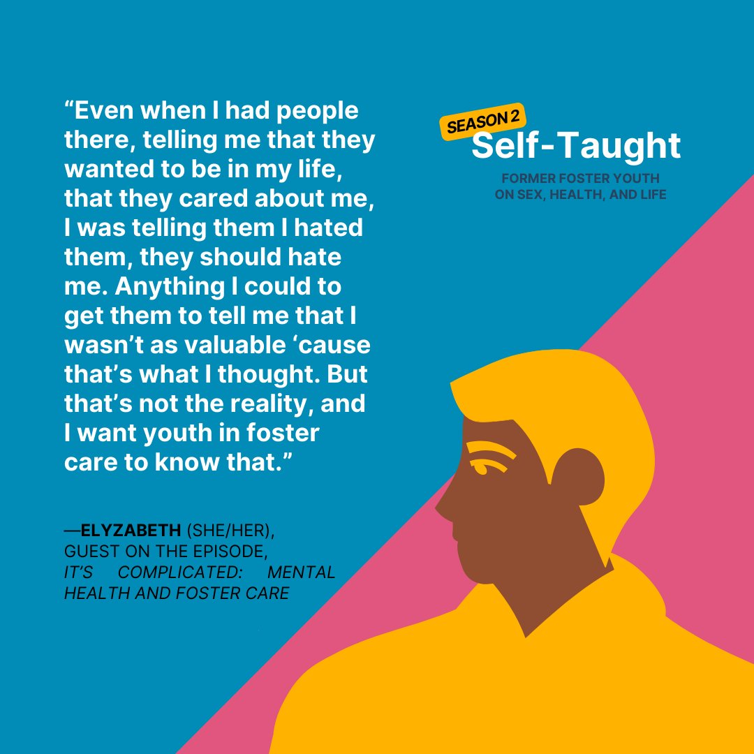 (Former) foster youth face unique barriers accessing #mentalhealthcare. #SelfTaught's hosts discuss the ups & downs of their personal journeys. Esme Cortez Rosales, Community Policy Associate @ncylnews, offers her expertise: rhep.info/selftaught-pod… #MentalHealthAwarenessMonth