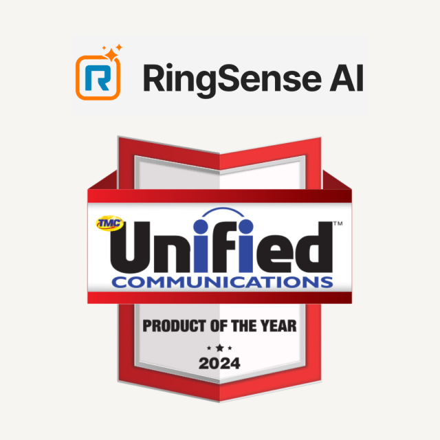 @RingCentral AI solution, RingSense AI, has been recognized as TMC’s Internet Telephony 2024 Unified Communications Product of the Year! Congratulations to the RingCentral team! ringcentr.al/3WB56a3