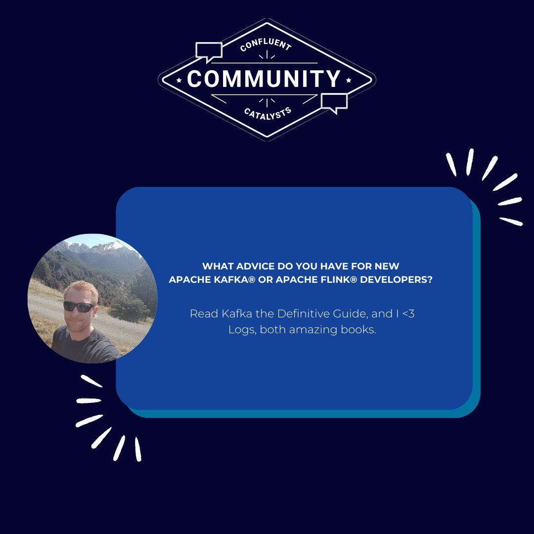 Meet #ConfluentCatalyst Liam Clarke-Hutchinson! Liam shared with us what he loves most about the Kafka/Flink community, his favorite project, and advice for new developers! Check out his story below and learn more about our Catalysts of the week here→ cnfl.io/3vV53uC