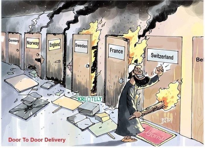 All politicians who were involved in opening the doors of the West to Muslims in order to Islamize the country must be held accountable.