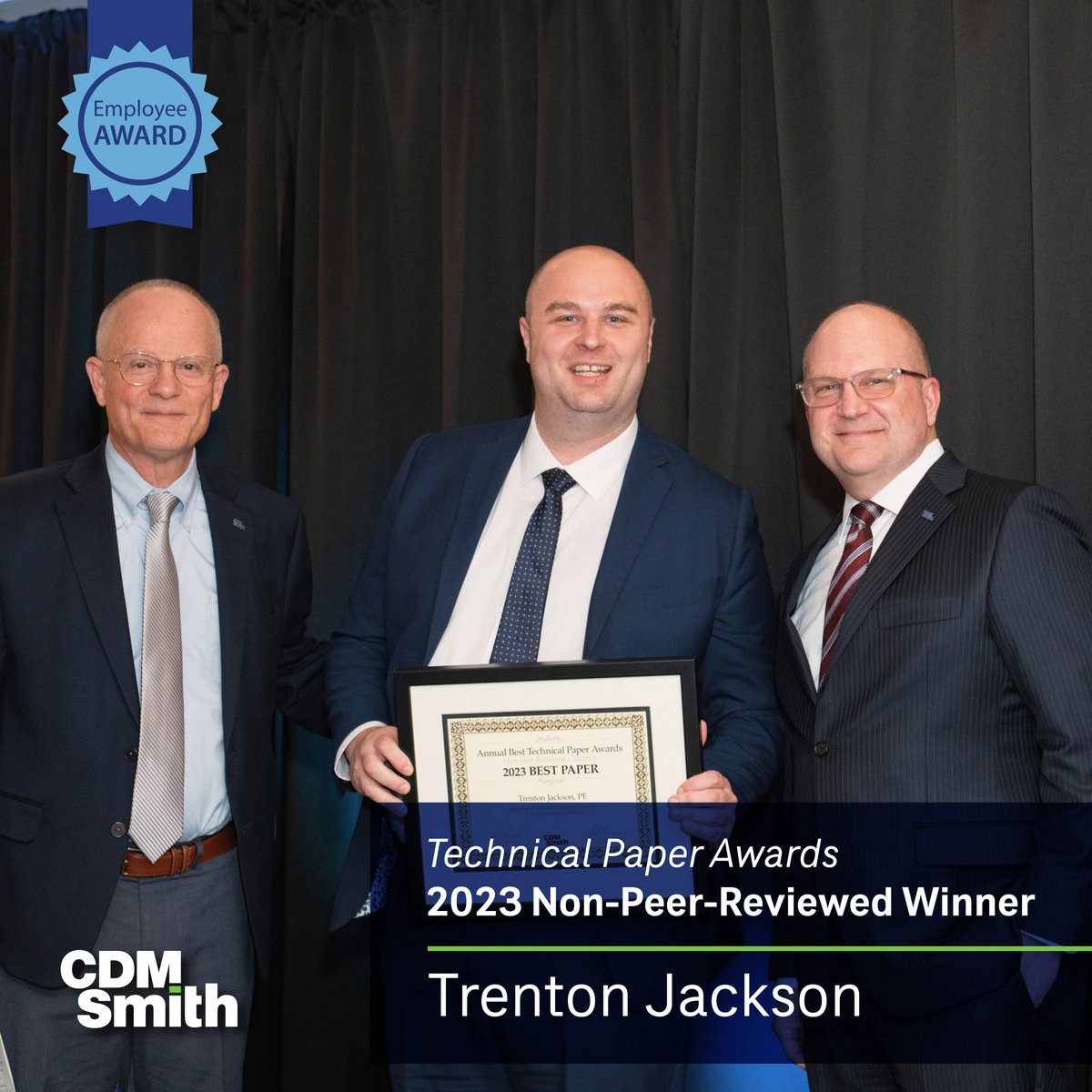 Congratulations to our 2023 Technical Paper awardees, Zoom Nguyen and Trenton Jackson! 🎊 📝 These #awards recognize individuals who exemplify #technical excellence, impact advancing the firm and showcase our expertise. Visit bit.ly/3UEhGCM to learn about their impact!