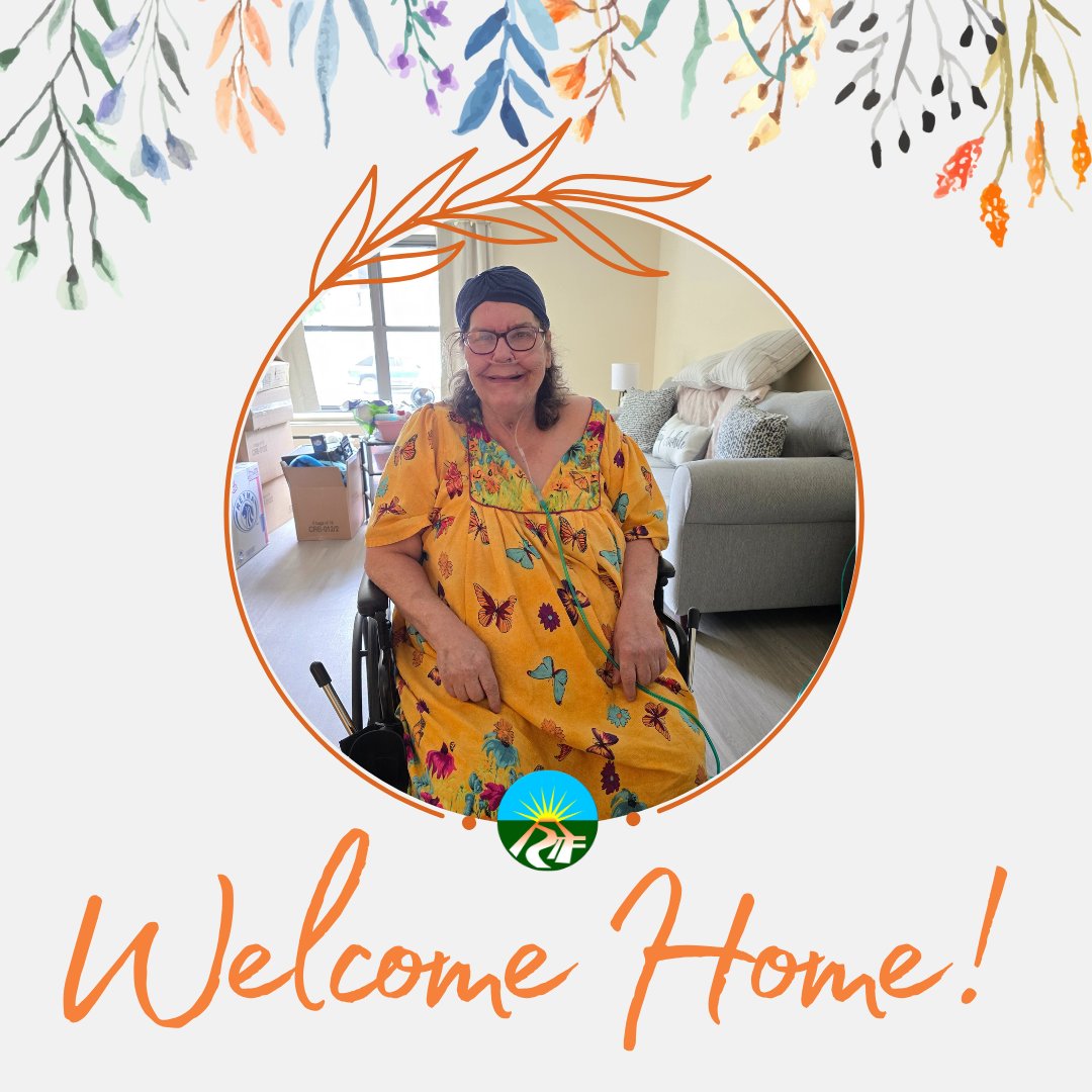 #FreedomFriday

Help us welcome NANCY home after a 3-year stay in a nursing facility.

WELCOME HOME, NANCY!

#OurHomesNotNursingHomes #CommunityLiving #IndependentLiving #NursingHomeTransition #NHT