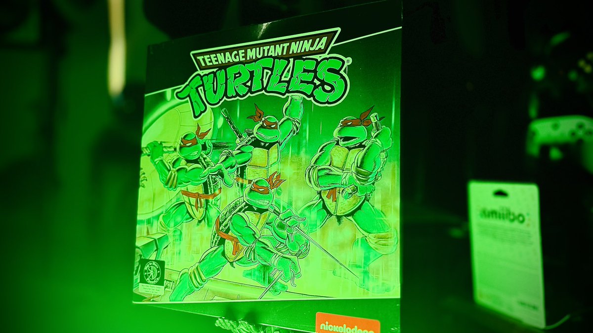 Preordered this a few months back and it showed up today. I love the TMNT! (And yes I do love the original NES game too)