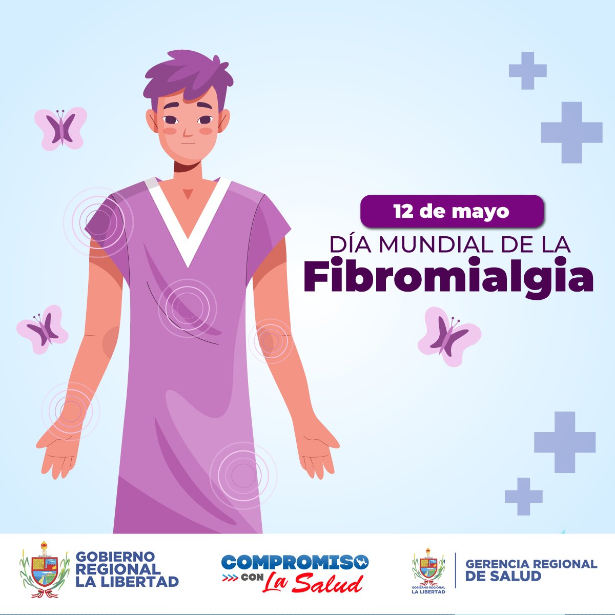 #EFEMÉRIDES | 12 de mayo: Día Mundial de la #Fibromialgia

#CompromisoConLaSalud #CompromisoConLaLibertad