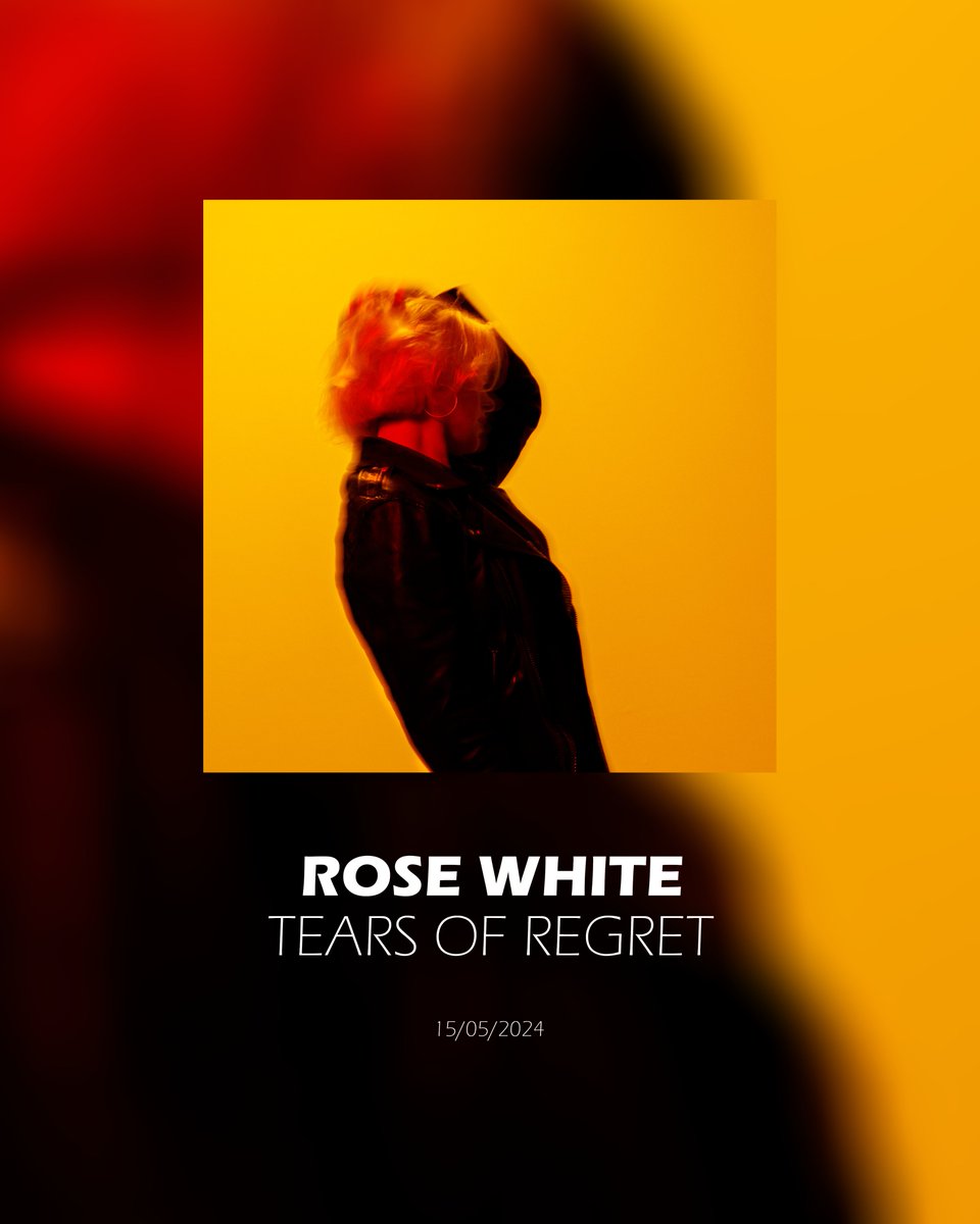 RELEASES OF THE WEEK | new music coming to you very soon! Rose White's new single 'Tears Of Regret' will be available 15th May. Pre-save 'Tears Of Regret' via the following link: lnk.to/rwtearsofregret