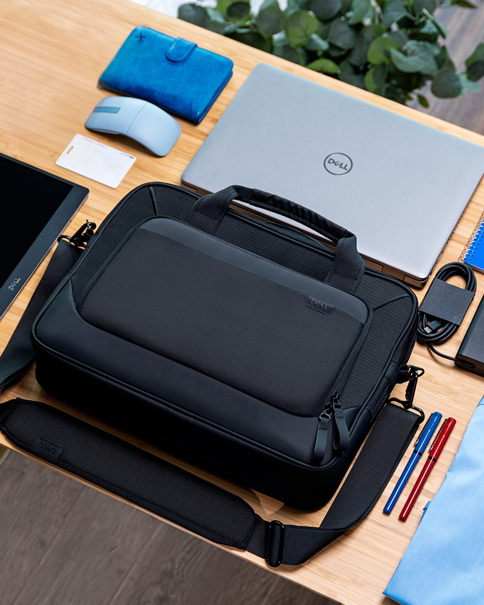 Introducing the Dell EcoLoop Pro Classic Briefcase! 🤩 Modern functionality ✅ Classic design ✅ Protection on-the-go ✅ A mindful commuter's dream bag 💼 Learn more: dell.to/3Wymyf5