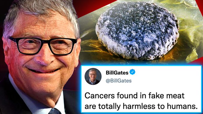 🚨🔴Un estudio REVELA que la carne falsa de Bill Gates causa 'turbocánceres' en humanos' 😳 No es la primera vez que Gates intenta impulsar un PRODUCTO EXPERIMENTAL con el fin de generar enormes beneficios para él y resultados catastróficos para el resto de la humanidad.' 👇…