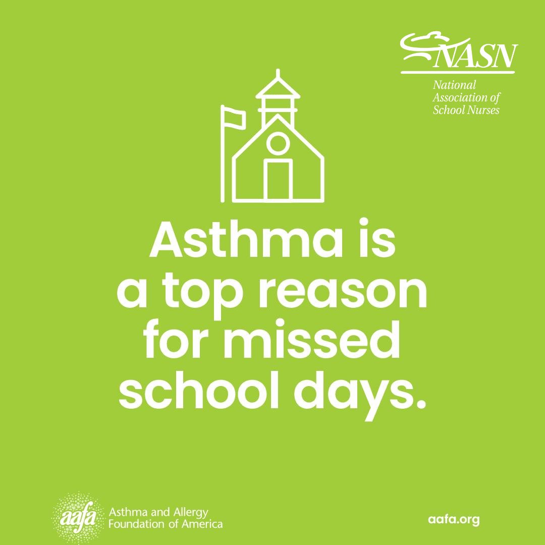 It's #WorldAsthmaMonth! Did you know 1 in 16 children in the U.S. has asthma? #Schoolnurses care for students with #asthma and other chronic conditions every day. See NASN's asthma resources page for the School Nurse Asthma Care Checklist: ow.ly/3O0u50RzLEP #schoolnursing