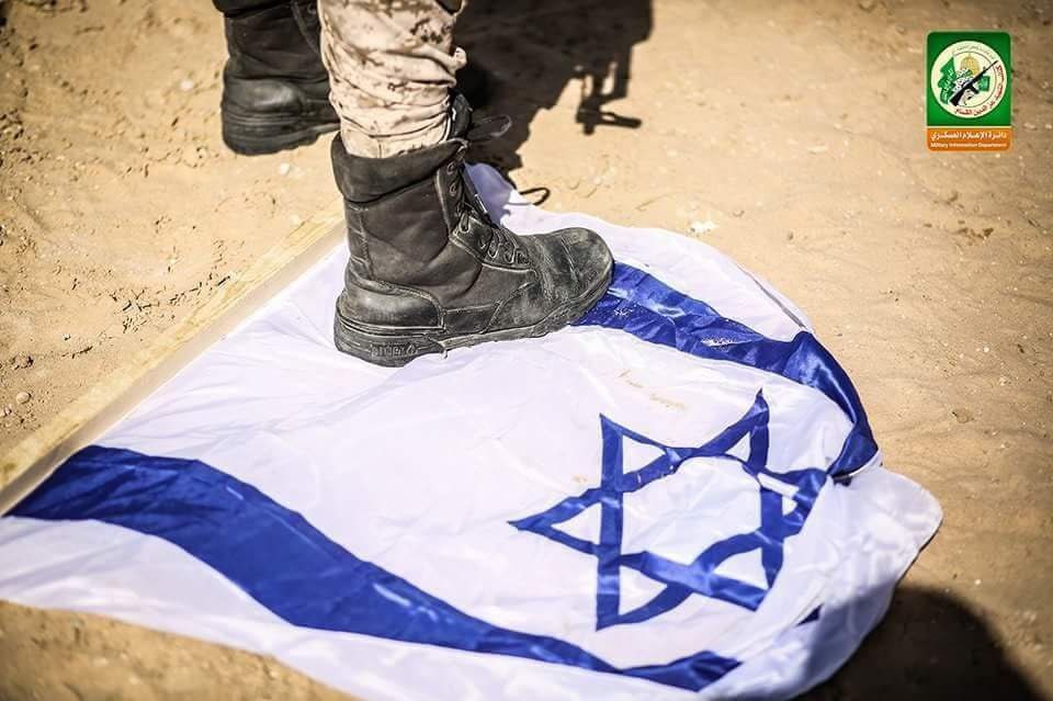 Israhell is a failed state. American patriots will stomp on its satanic flag.