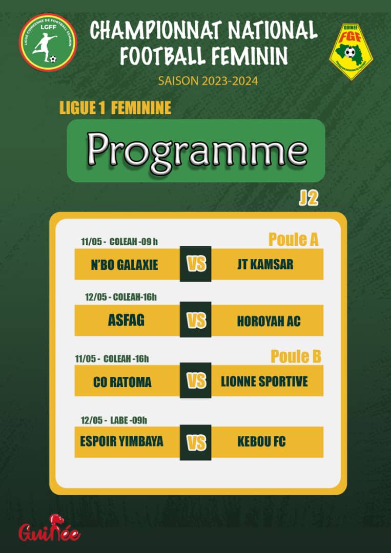 Ligue Guinéenne de Football Professionnel tweet media