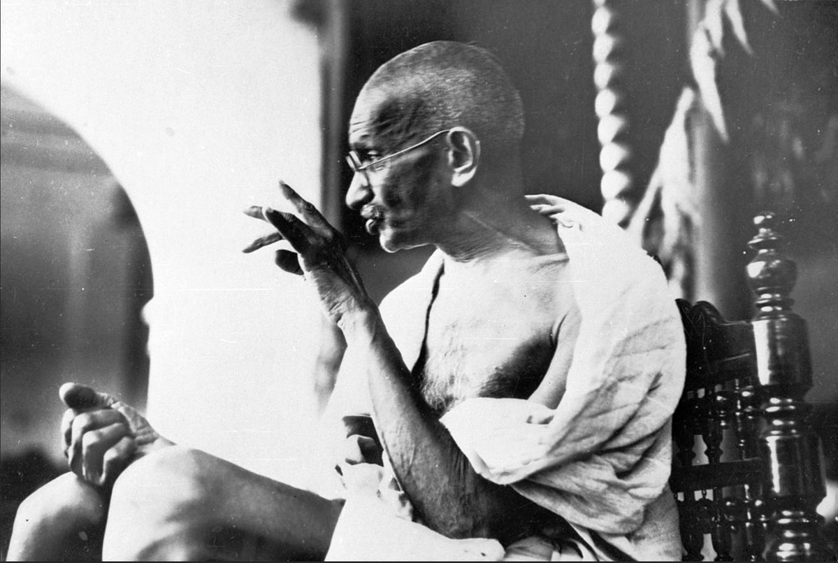'If I have to make a choice between slavery and chaos, I would prefer chaos, and would not care for bloodshed.' Mohandas Karamchand Gandhi (Mahatma Gandhi) said this at the annual convocation of Gujarat National University on 11 January 1930.