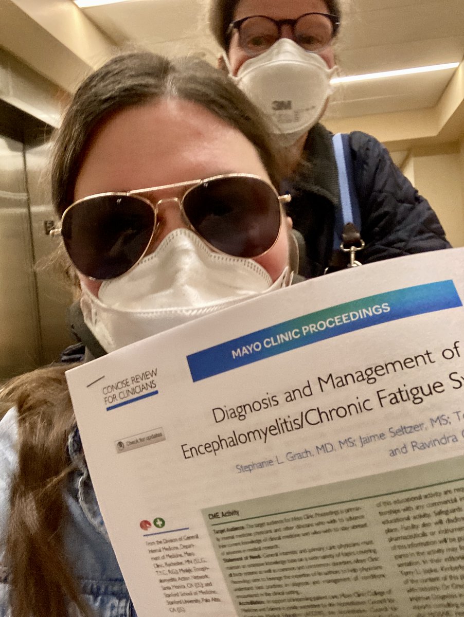 @MEActNet I had to go out to a doctor’s appt today which is difficult for me in the extreme, but I wasn‘t gonna let the opportunity go by without asking my doctors to #TeachMETreatME! One medical building, CME dropped off w/three docs. Thanks @MEActNet for the great cover letter script!