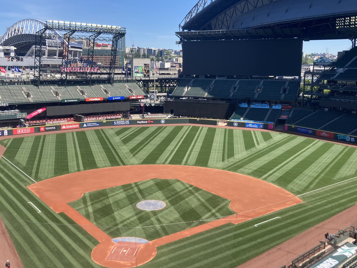 Field is glowing in the Seattle sun, the crew has crushed it this week!