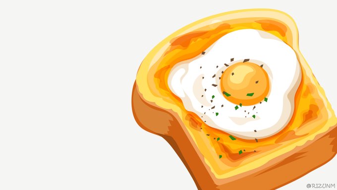 「fried egg still life」 illustration images(Latest)