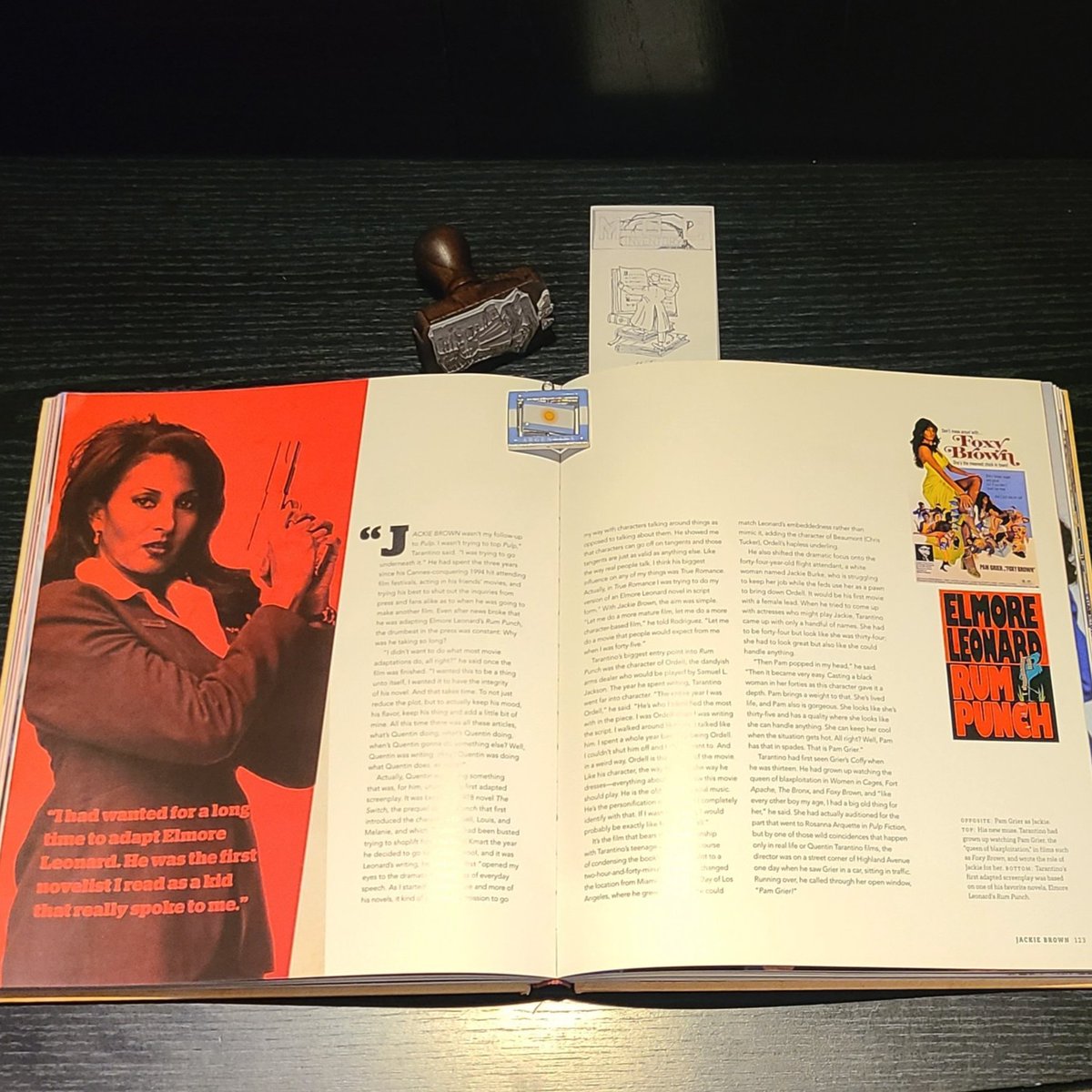:pages: 122-123 (Tarantino: A Retrospective)

#tarantinoretrospective #tarantino #insighteditions #tomshone #books #libros #collector #bookworm #bookaholic #vintagebooks #books #bookcommunity #bookcovers #collecting #readersofinstagram #collecting #bookstagram #igreads