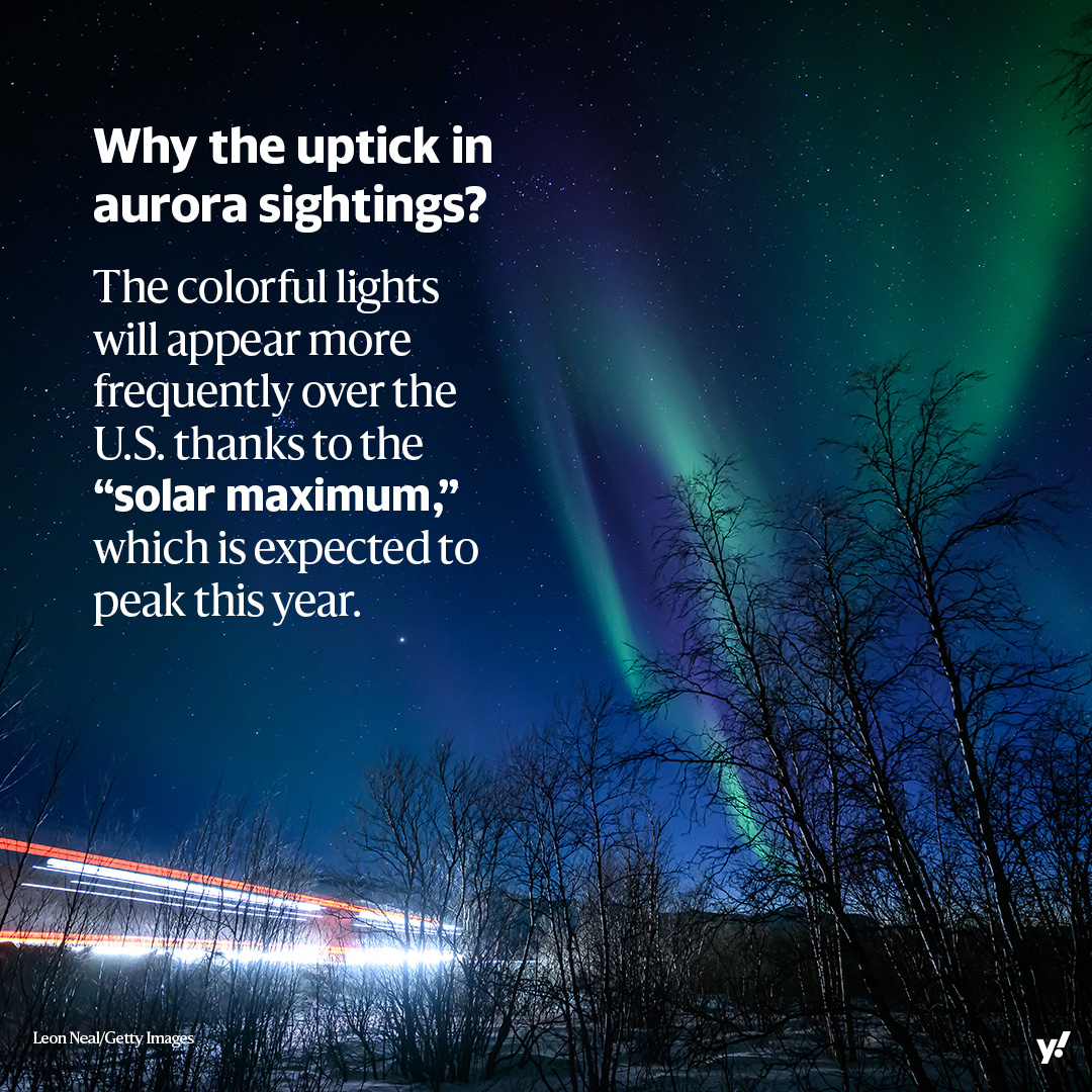 A severe geomagnetic storm could lead to a spectacular aurora borealis showing above the U.S. this weekend. 'This is an unusual and potentially historic event,' said one weather expert. Here's how you can catch this magnificent light show. yhoo.it/3wkH74h