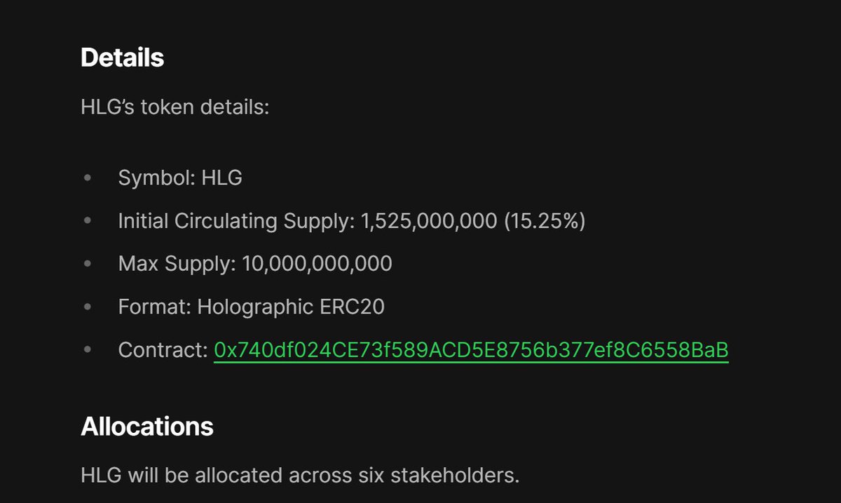 #Holograph'ı çok kullandık $HLG Token #Airdrop'u olacak Mirror'daki makelelerini mintledim ne olur ne olmaz. 👇
mirror.xyz/holographxyz.e…