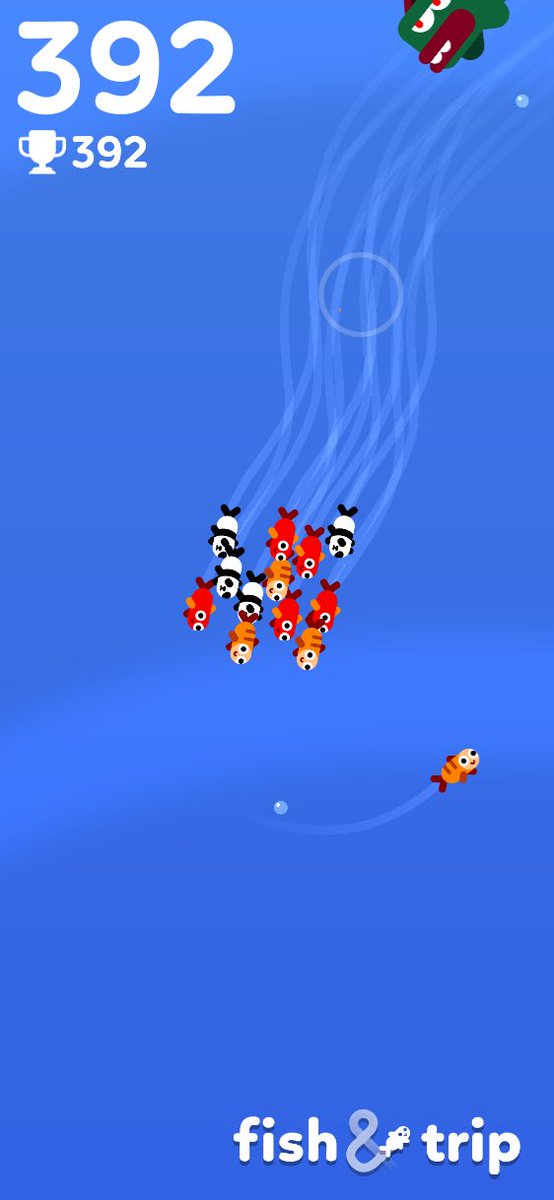 timepavement's tweet photo. I got 392 points! Can you beat me? #FishandTrip https://t.co/URqmNMp71U https://t.co/2juqjWOm5E