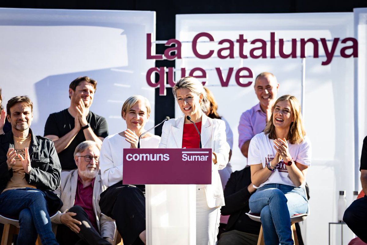 Este domingo, ya sabéis: Jéssica Albiach y Comuns 🩷