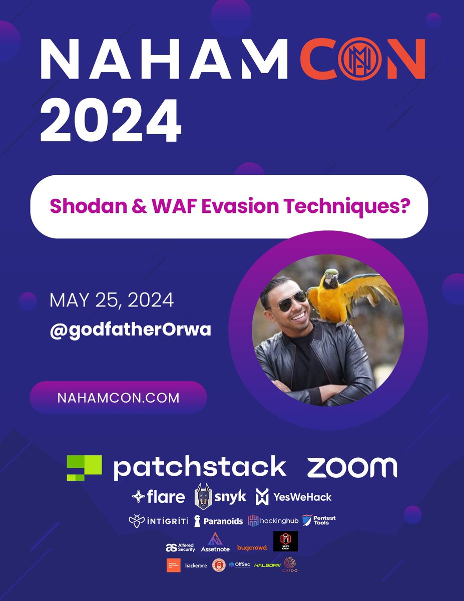 Be ready for my upcoming talk for #NahamCon2024 It’s will be exciting and very new #bugbountytips for more info nahamcon.com ❤️