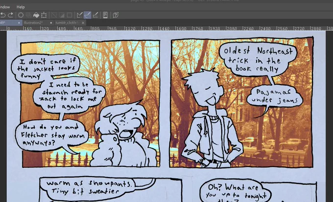 The comic I said I would finish forever ago is underway again