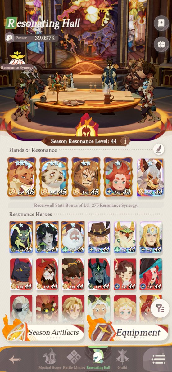 I LOVE the new Brutus skin! 🦁💖

If there's any AFK Journey(ers) out there, send me a Friend Request! I can send you some husbando's to help you progress! ✨️