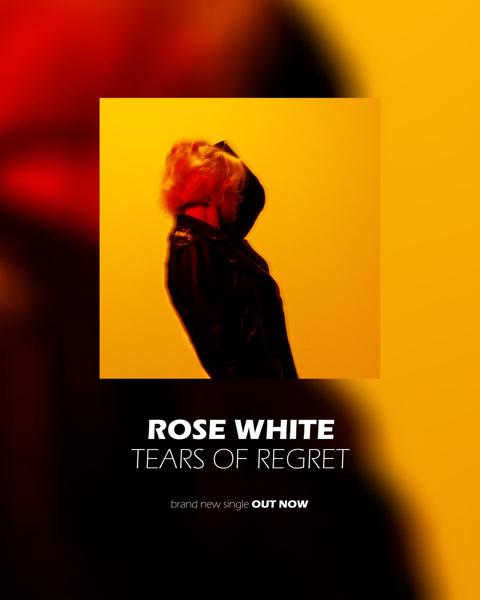 #happyreleaseday ‘Tears Of Regret' by Rose White is out now and available on all major streaming platforms 🎶 Make sure to give it a listen and follow her for further updates! Listen here: lnk.to/rwtearsofregret