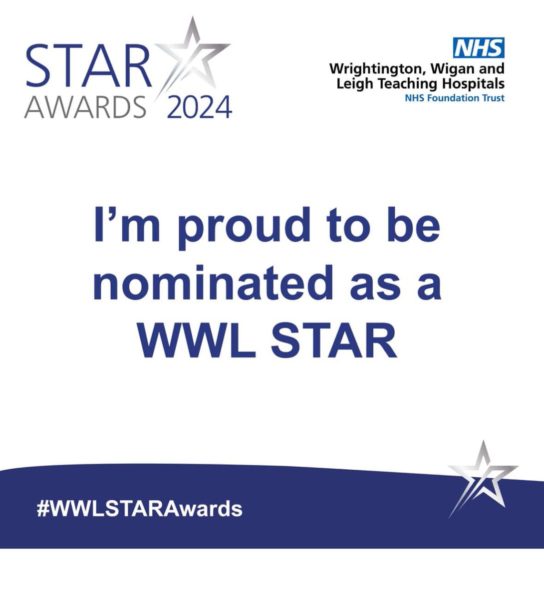 Feeling proud on international nurses day for being nominated for leader of the year @WWLCommunityS