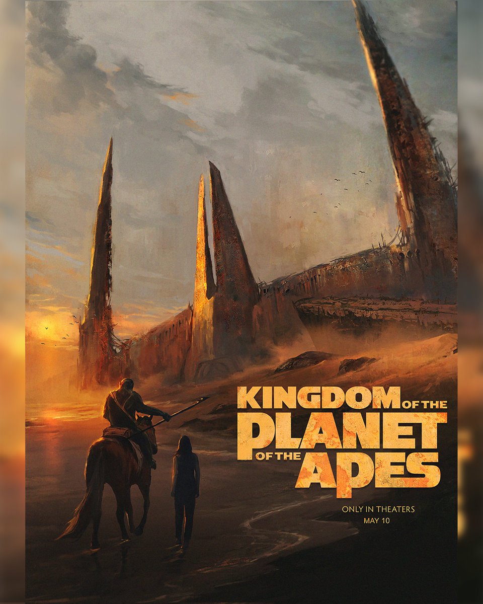 My official art made for @20thcentury @ApesMovies just dropped! Its playing only in theatres right now so go catch it on the big screen . Thanks so much @PosterPosse for the amazing opportunity. Cant wait to go check this out😁 . #KingdomOfThePlanetOfTheApes