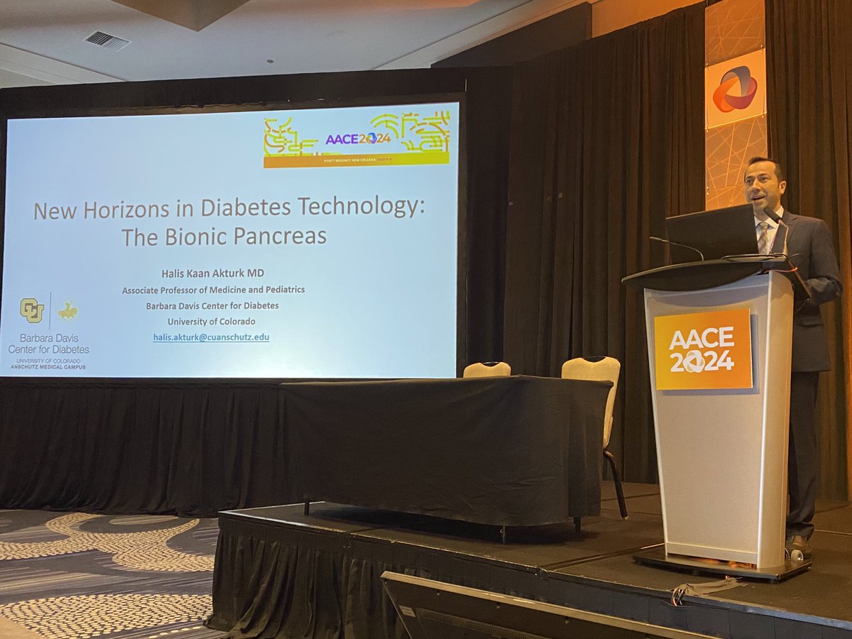 At @TheAACE #AACE2024 I gave the lecture for the future of artificial pancreas, road map to bionic pancreas using machine learning, artificial intelligence, digital twins and neural networks in #type1diabetes and how to get the best out of current AID systems.