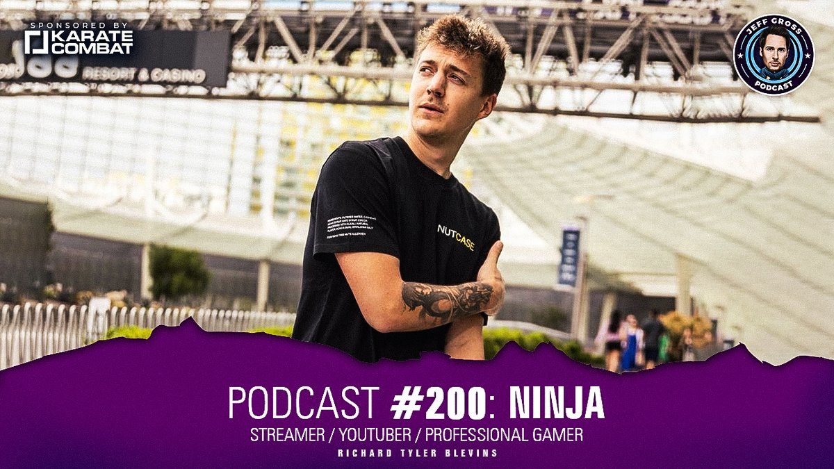 Giving away $200; Follow, Like, RT, and comment with your favorite part of the podcast to enter! NEW podcast w/ @Ninja out on #YouTube : 'Podcast #200: Richard Tyler 'NINJA' Blevins / STREAMER / YOUTUBER / PROFESSIONAL GAMER' Watch here: youtu.be/z9A0KHTMlJk