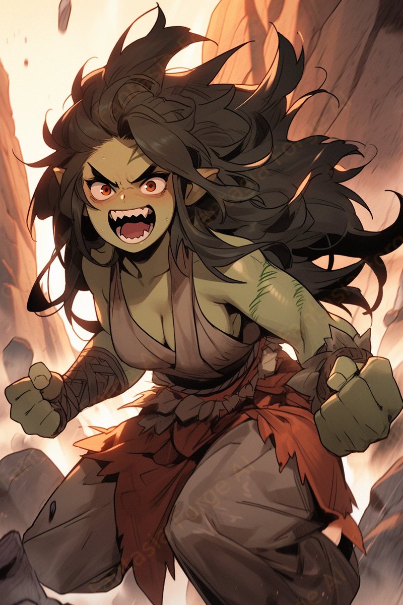 FantasiaForgeAI's tweet image. Young Goblins were taught that to survive, they must rely on no one but themselves, and be ruthless! This made a pattern of logic, that treating others well or better than yourself was a foreign concept! Removing potential rivals pre-emptively, to secure their own standing!