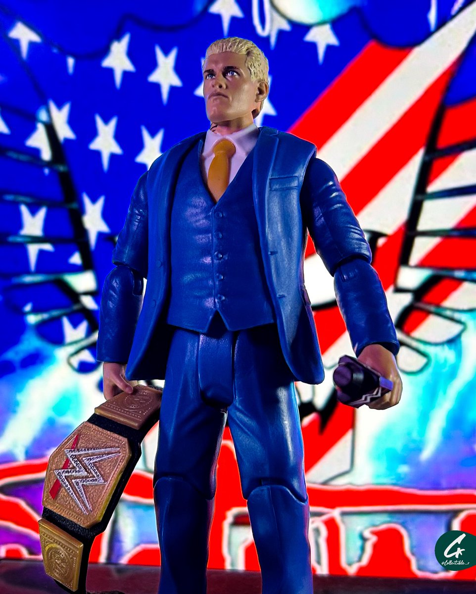 The American Nightmare 🇺🇸 @CodyRhodes #CodyRhodes #SmackDown #WWE @Mattel @RingsideC @MajorWFPod