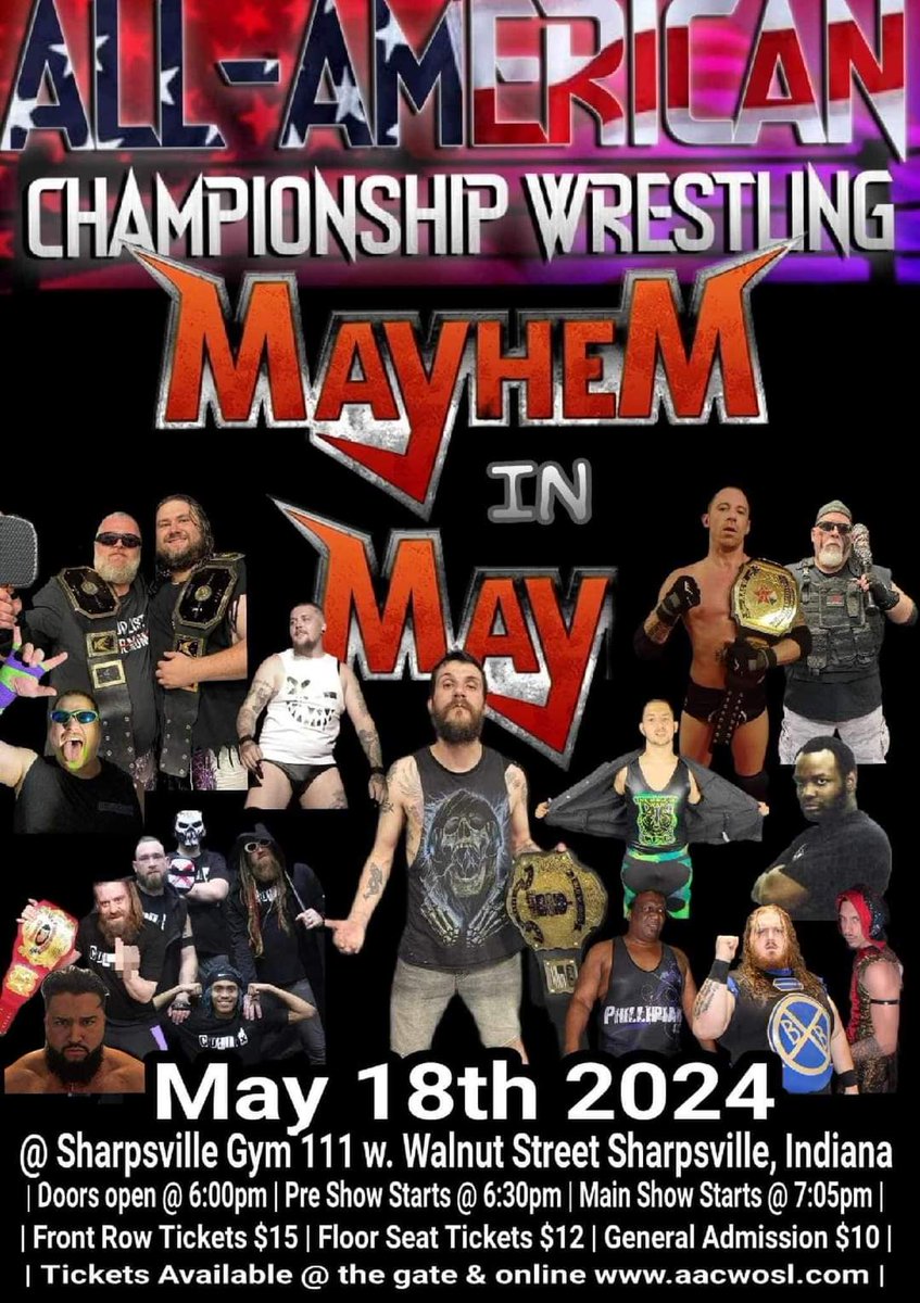 HoosierAlliance's tweet image. May 18th! #AACM