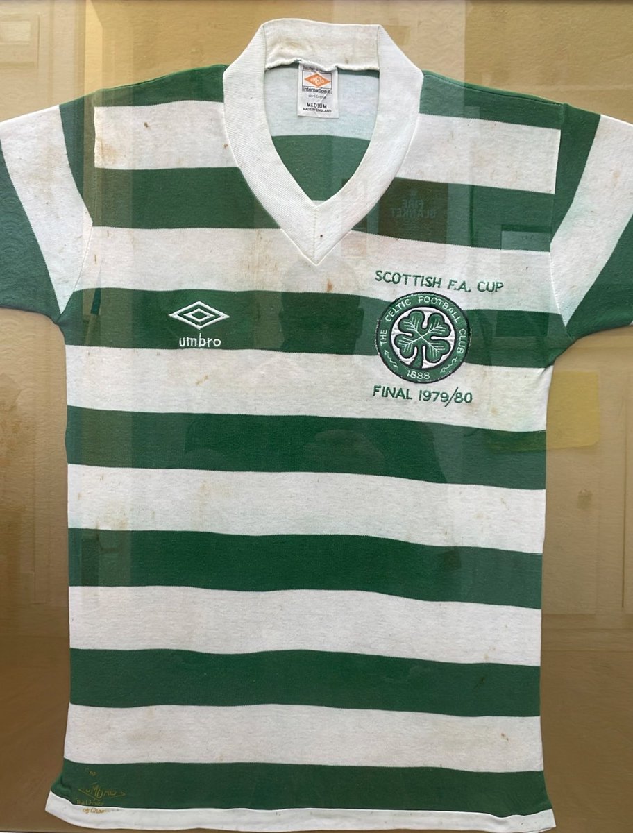 Favourite is the 1980 Cup Final shirt...

But I managed to get a no sponsor Lisbon Lions 40th anniversary shirt  ☘️