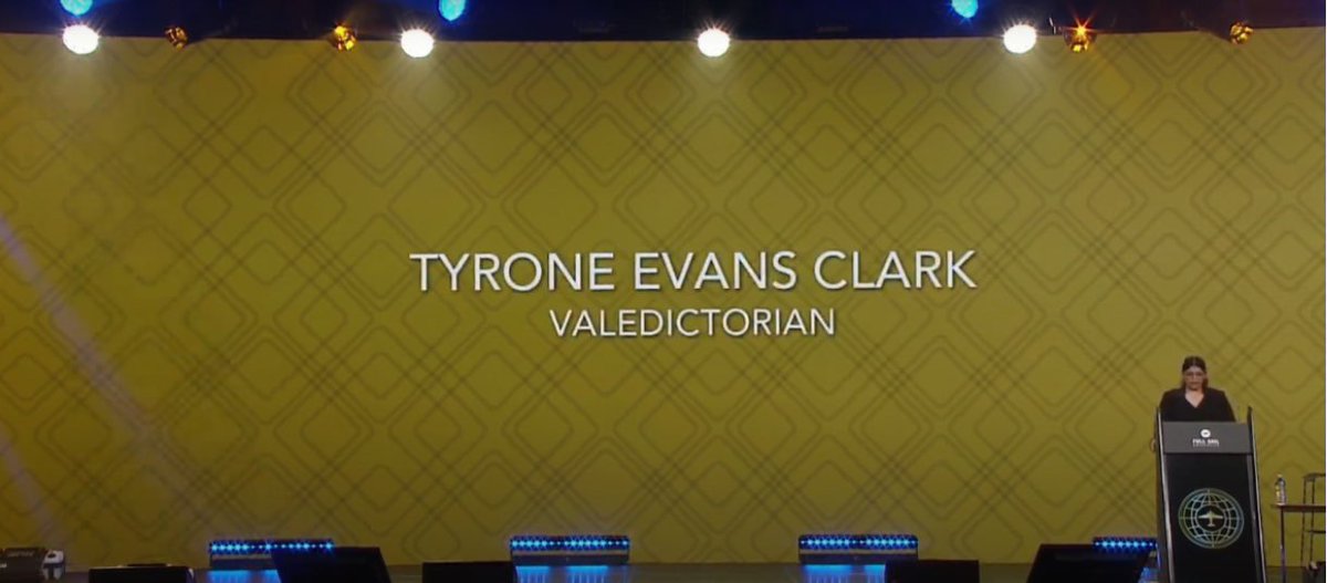 I have just graduated from Full Sail University with my Master’s of Science Degree in Game Design, and I was also given the title as the Valedictorian (the highest GPA in the class). I graduated with a 4.0 GPA. Graduation pictures are coming soon. Thanks! Tyrone Evans Clark XO