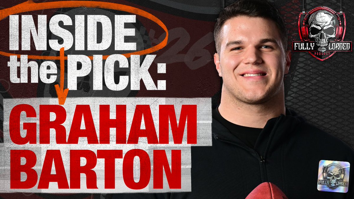 🏴‍☠️NEW Fully Loaded Podcast Inside the Pick' series, starting with #Bucs Graham Barton!🏴‍☠️ @CornellNFL + @TheSamerAli get you up to speed on WHO Graham is from his high school days, career at Duke and what his NFL outlook could be. ⏰LIVE @ 5:30pm 📺youtu.be/Fve8KzwKVas