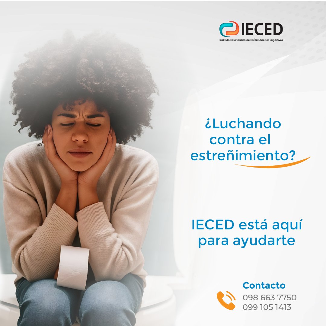 📌 IECED te trae la solución para tratar tu estreñimiento

Contamos con un paquete de tratamiento contra esta enfermedad, que incluye:
⏩ Examen de laboratorio
⏩ Ecografía
⏩ Consulta médica con el #gastroenterólogo

A tan solo $50. 💡
Escríbenos:
bit.ly/3SS4T09

#ieced